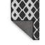 Gris/noir à motif Tapis décoratif-1590943049