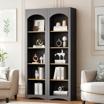 72" Tall Bookcase (Set of 2)