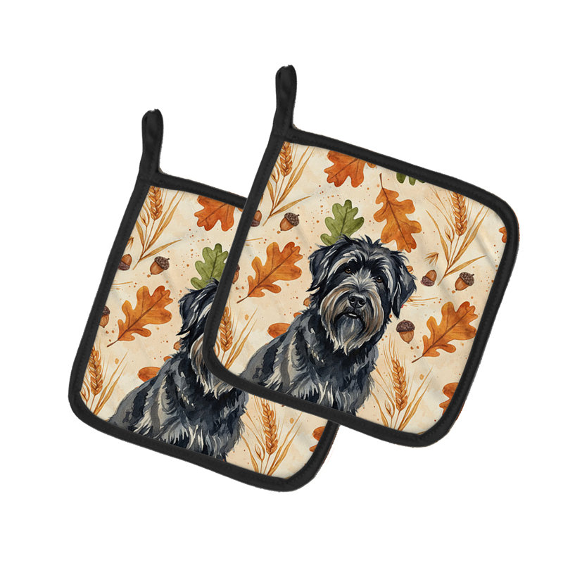 Paire de poignées Bouvier des Flandres