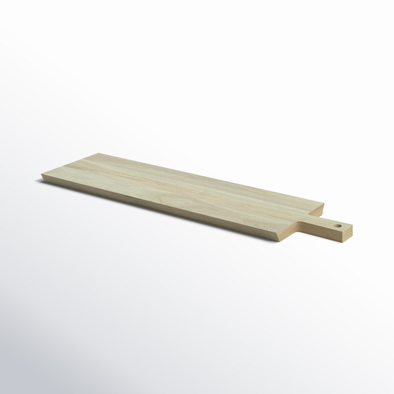 Blomus Borda Oak Wood Cutting Bread Board, 0.81" H x 7" W x 25" L