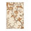 Tapis beige moelleux moelleux à motif citrouille et campagnard