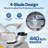 300w Electric Countertop Snow Cone Machine