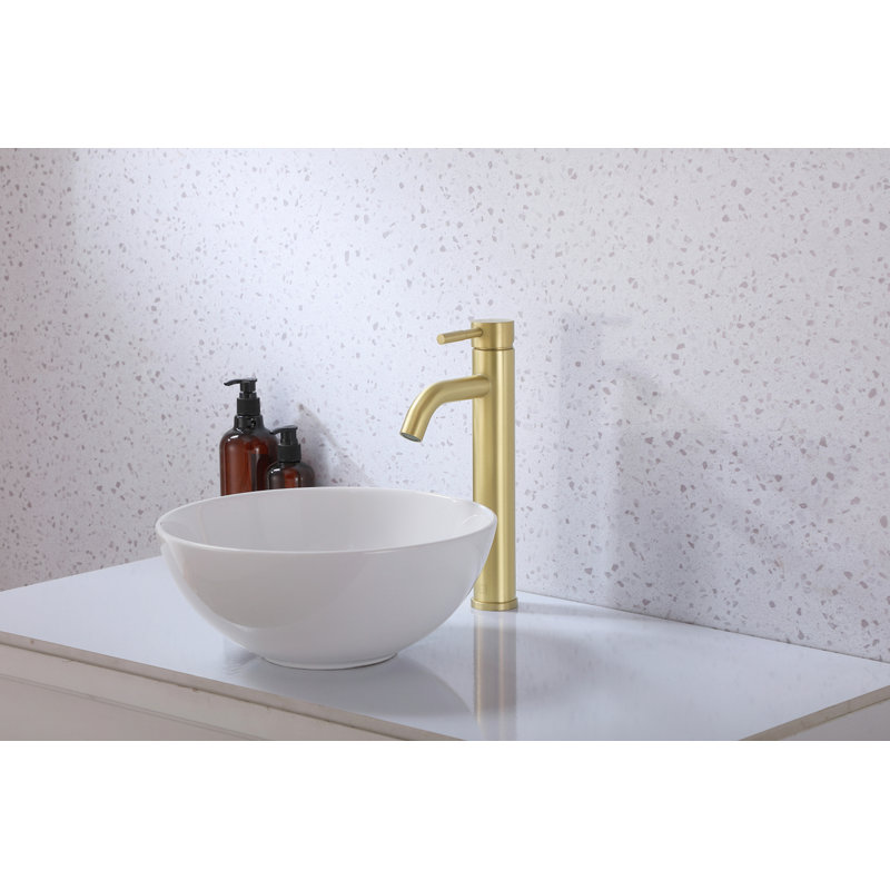 Robinet pour salle de bain Victor, Or brossé