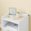 40cm W Manufactured Wood Bedside Table