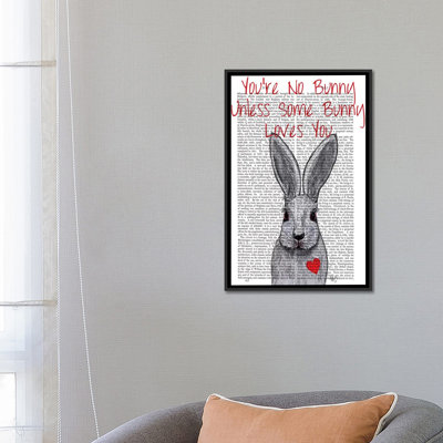 «Your No Bunny», impression sur toile