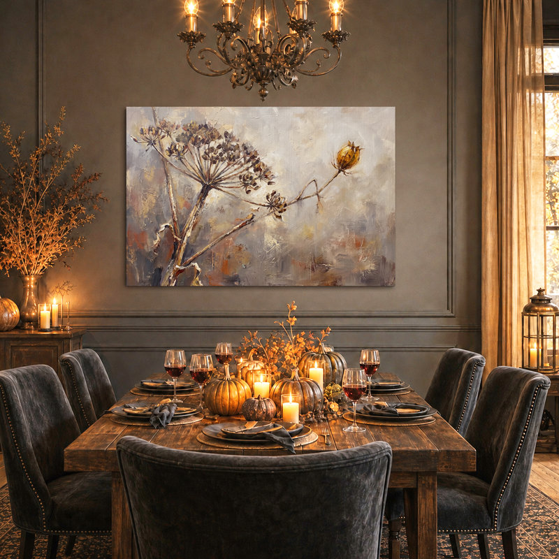 Art mural sur toile d'Halloween, H 28 po x l 40 po
