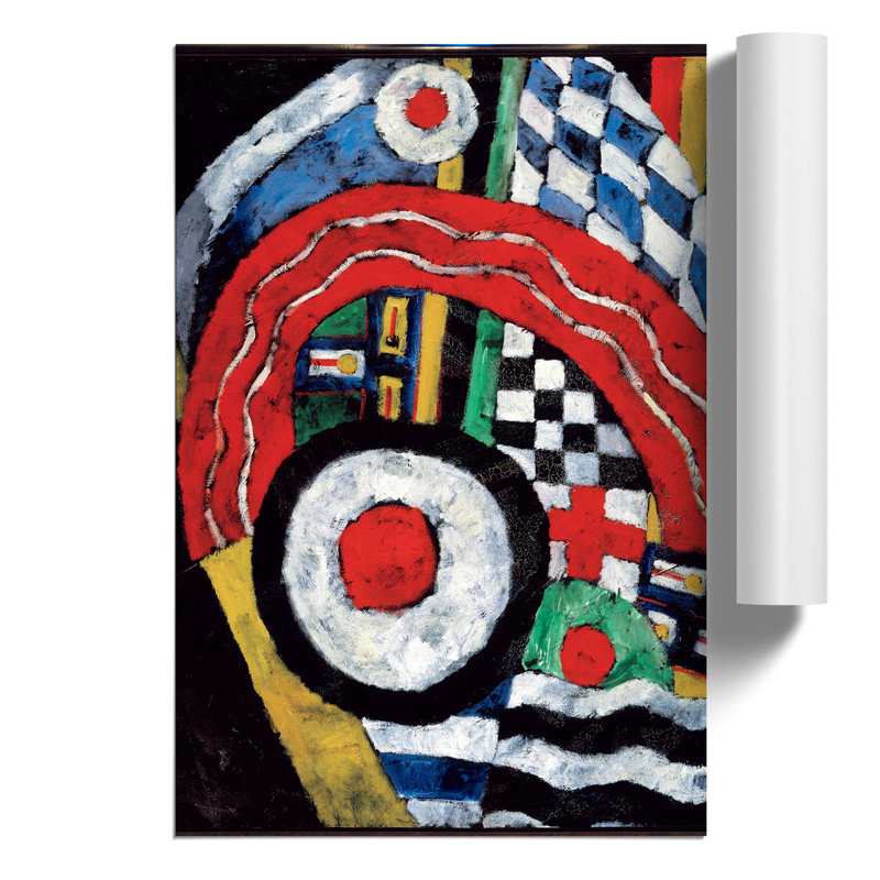 Painting by Marsden Hartley - Frameless Print, 59cm H x 42cm W x 0.1cm D