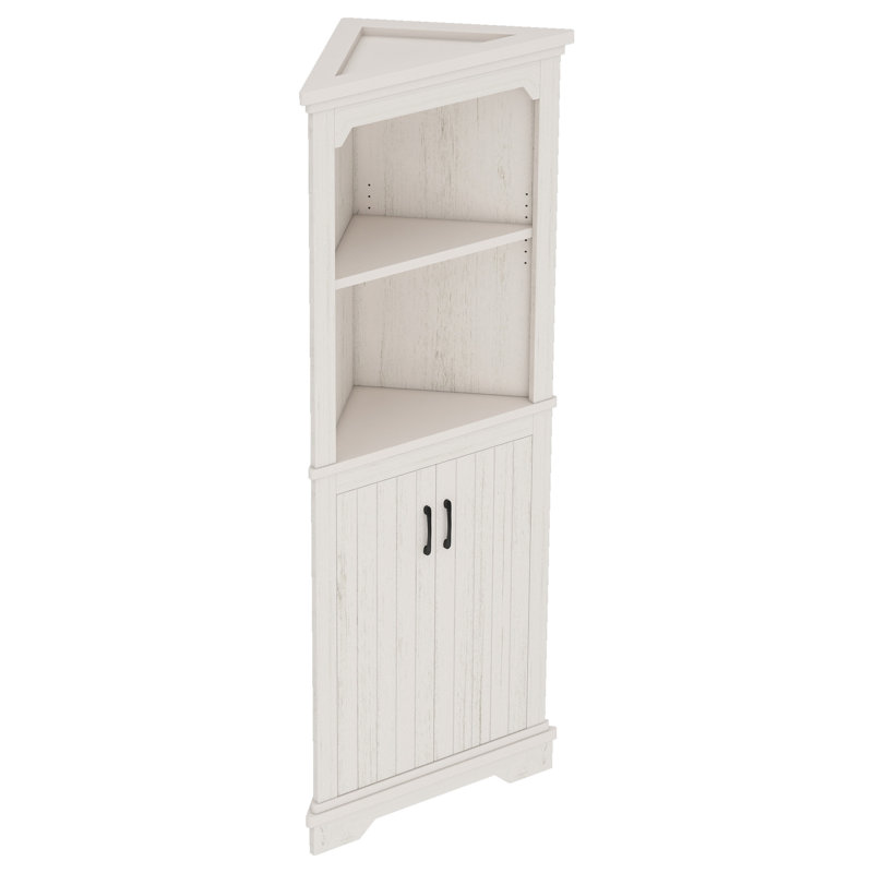 Grande armoire d'angle avec portes pour le salon