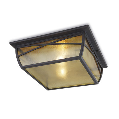 Hollomon 2 - Bulb Outdoor Flush Mount