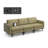 Brackney Upholstered 94.5'' Sofa-101420521