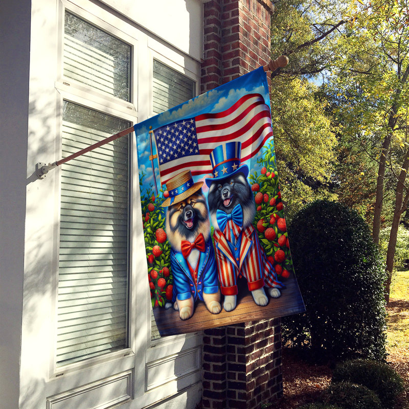 Drapeau «All American House», Spitz loup