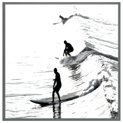 Cahokia Surfers - Single Picture Frame Print
