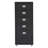 Riesner 5-Drawer Storage Cabinet with Wheels-853293416