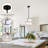  1-Light Single Square/Rectangle Cube Pendant for Kitchen Dining Room Foyer Entryway-1419311245
