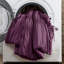 Édredon simple / simple TG de couleur mauve, avec détails et attaches, doux et moelleux pour une utilisation toute l'année, 100 pièces standard 2, microfibre avec un design romantique, toute chaleur, facile d'entretien-118928837
