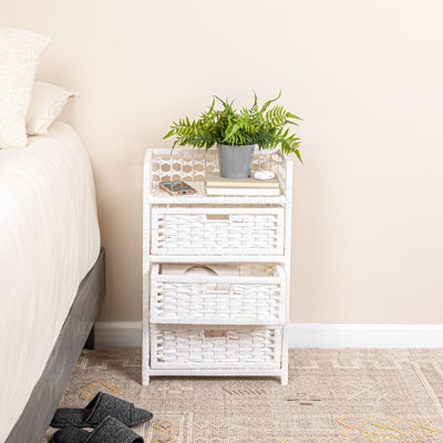 Pollark 3 Drawer Storage Drawer