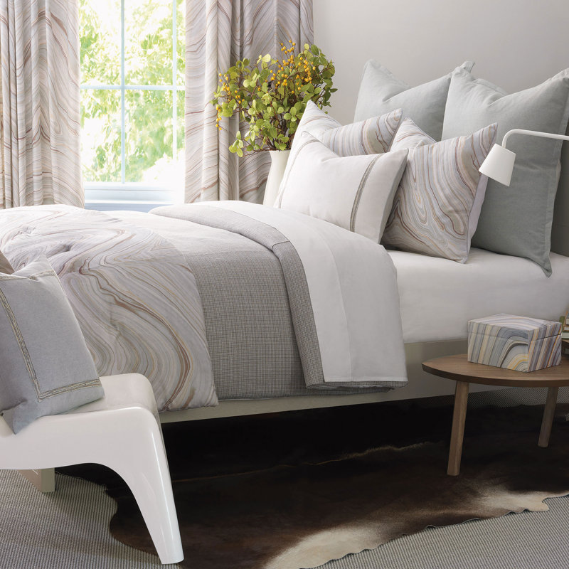 Blake Abstract Bed Runner, Twin