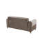 Causeuse convertible en tissu de velours Melody