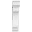 Support standard en PVC de qualité architecturale avec extrémités traditionnelles-47429817