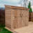 8 ft. W x 4 ft. D Double Door Cedar Wood Storage Shed