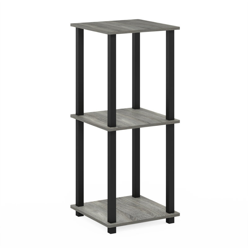 Bianco End Table Set, French Oak Grey, Black