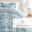 Daisy Medallion Reversible Down-Alternative Comforter-1124971871-1124971870