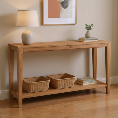 Console en bois massif Jacie