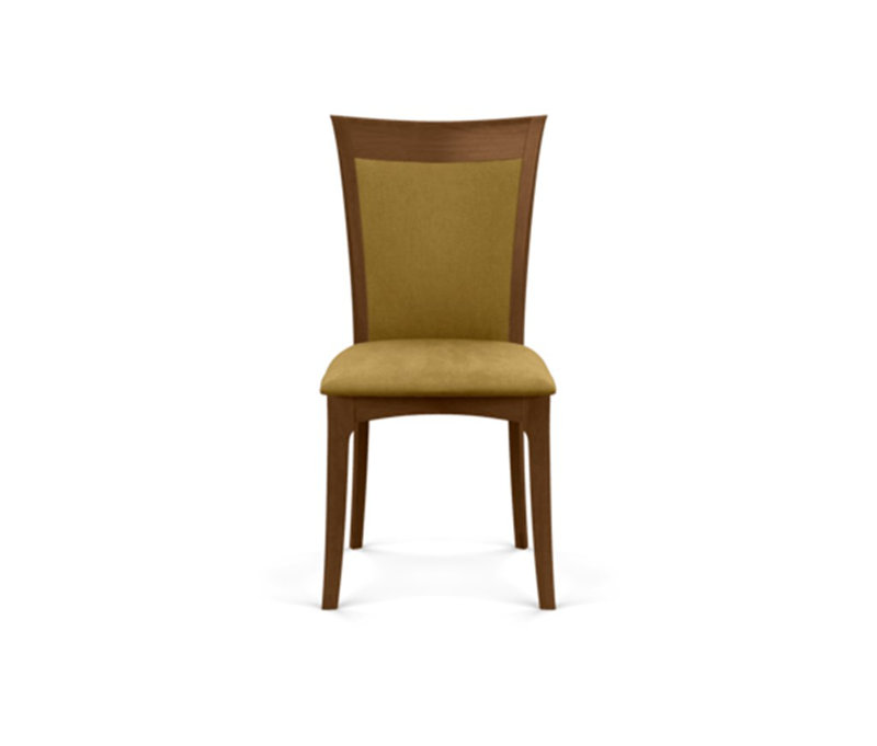 Morgan Leather Dining Chair, Saddle Cherry, Coffee