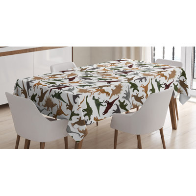 Jurassic Geometric Tablecloth