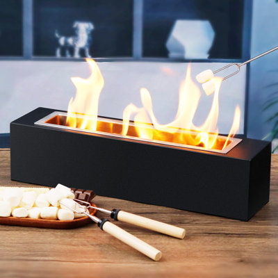Tabletop Fire Concrete Tabletop Fireplace