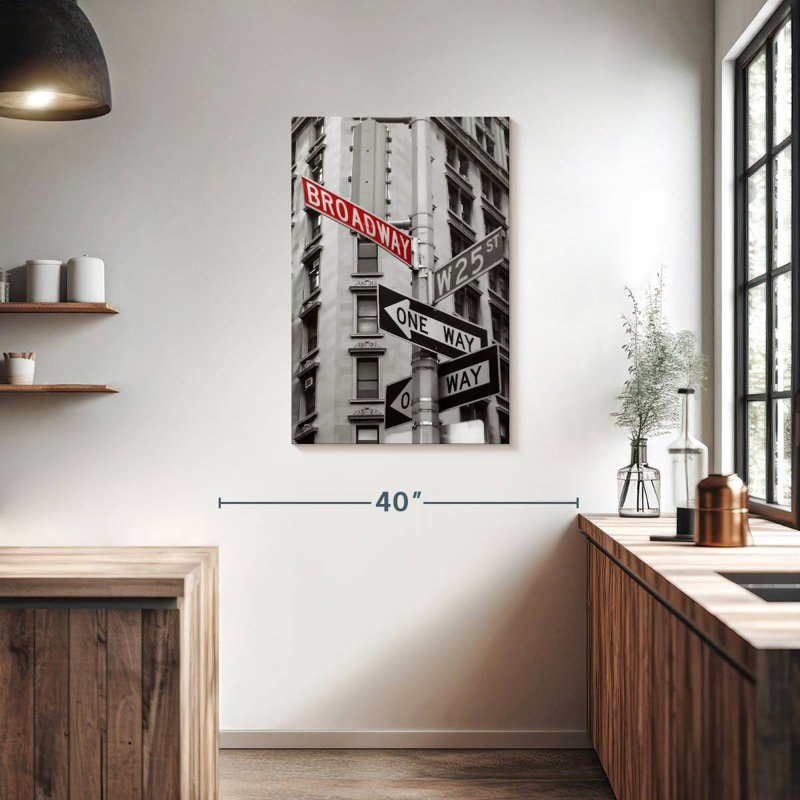 Mehar NY Broadway Sign Pop, H 36 po x l 24 po