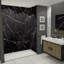 Ensemble de panneau de douche mural en aluminium 3 pièces Titan Eco, 96 po de hauteur-95992604-139956960