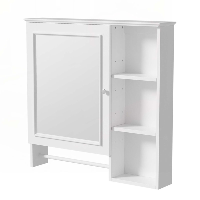 Wall Mounted Bathroom Storage Cabinet, White