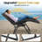 Zero Gravity Reclining Chair - Padded Folding Outdoor Lounge Chair with Removable Cushion, Cup Holder Tray & Headrest for Patio, Camping & Indoor Use