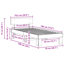 Bed Frame with Headboard Solid Pine Wood-1070559636-1070559627