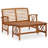 Banc 2 pièces avec table