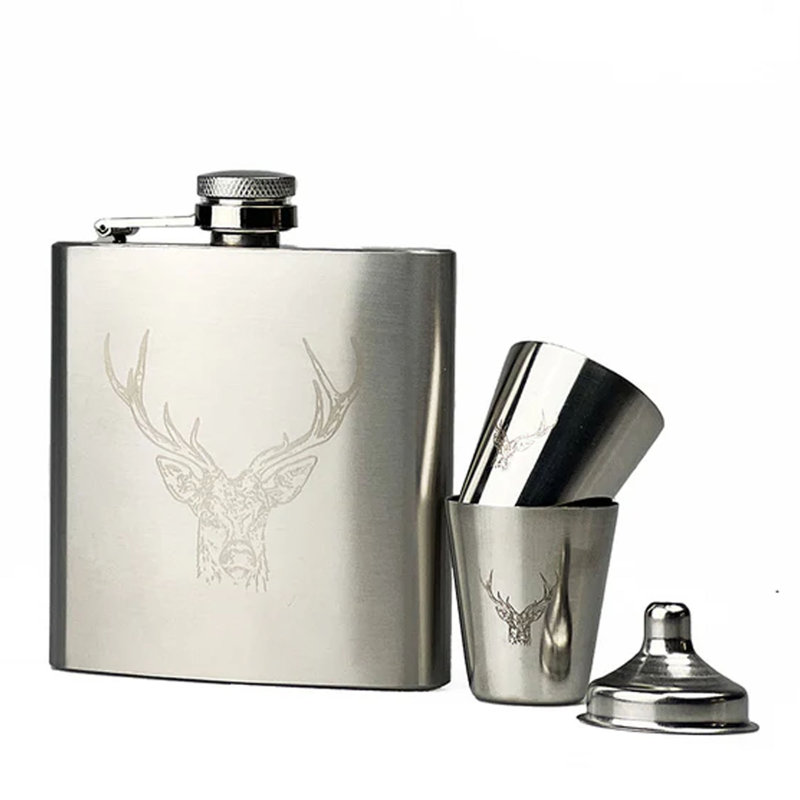 175ml Stainless Steel Drinking Glass Set