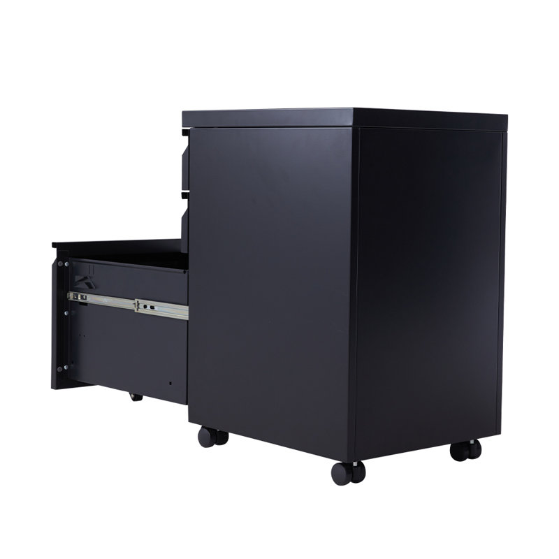 37cm Wide Mobile File Cabinet