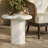 Elowen Outdoor Side Table In White