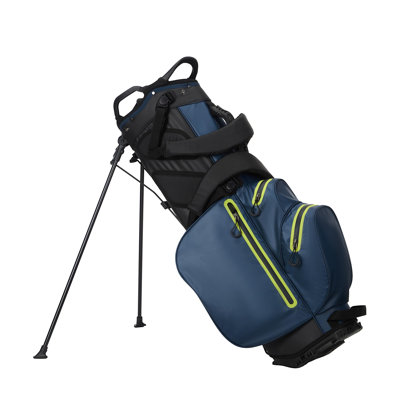 Sac de golf 7 positions avec rangement pour club portable, poche isotherme, capuchon de pluie et sangles de sac à dos amovibles