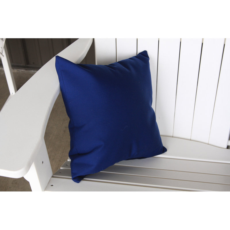 Housse de coussin d'extérieur carré Sundown, H 20 po x l 20 po, Bleu marine