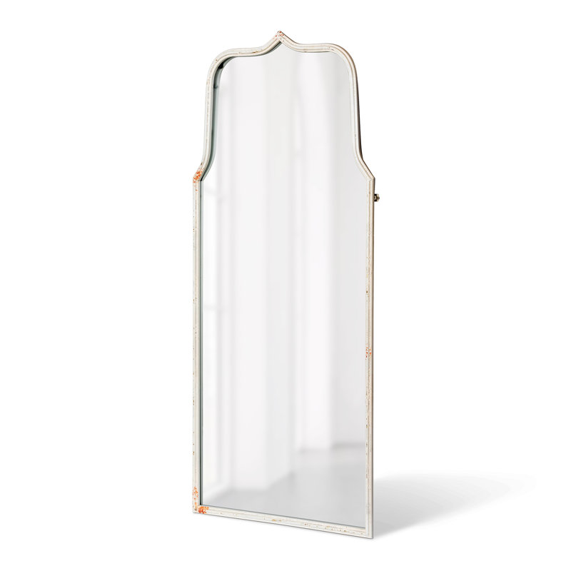 Country French Flat Metal Wall Mirror