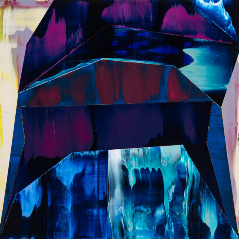 «100 Paintings Project 36», reproduction encadrée sur toile par Elyce Abrams