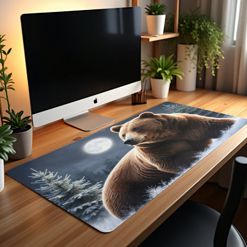 Polyester Desk Pad, 23.6x13.8