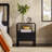 Burrton 1-Drawer Solid Wood Nightstands-98921927