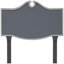Colonial 1-Line Wall Address Plaque-2099913331-2099913326