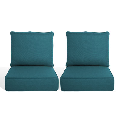 Zopitonia Outdoor Deep Seating Cushions For Swivel Gliders And Armchairs (Set Of 2)