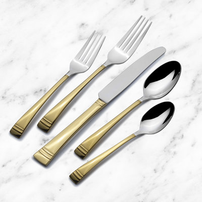 St. James Continental, 65pc 18/10 Stainless Flatware Set