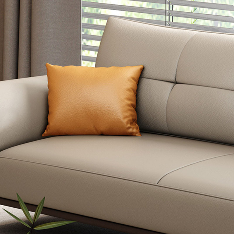 Office sofa leather simple business sofa set
