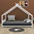Tomita Metal House Bed-245369678-237062951
